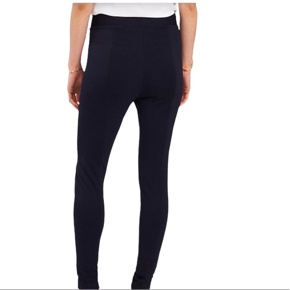 VINCE CAMUTO NWT Slim Leg Pull On Pointe Legging Pant in Navy Size Small - Picture 4 of 11